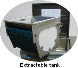 Extractable tank